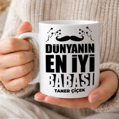 eJOYA Babalar Günü Temalı Kişiye Özel Kupa Bardak 116522