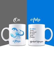 eJOYA Kişiye Özel Akrep Burcu Kupa Bardak 85926