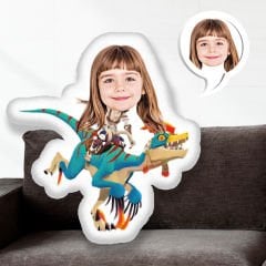 eJOYA Kişiye Özel Fotoğraflı Şirin Dino Yastık 115571