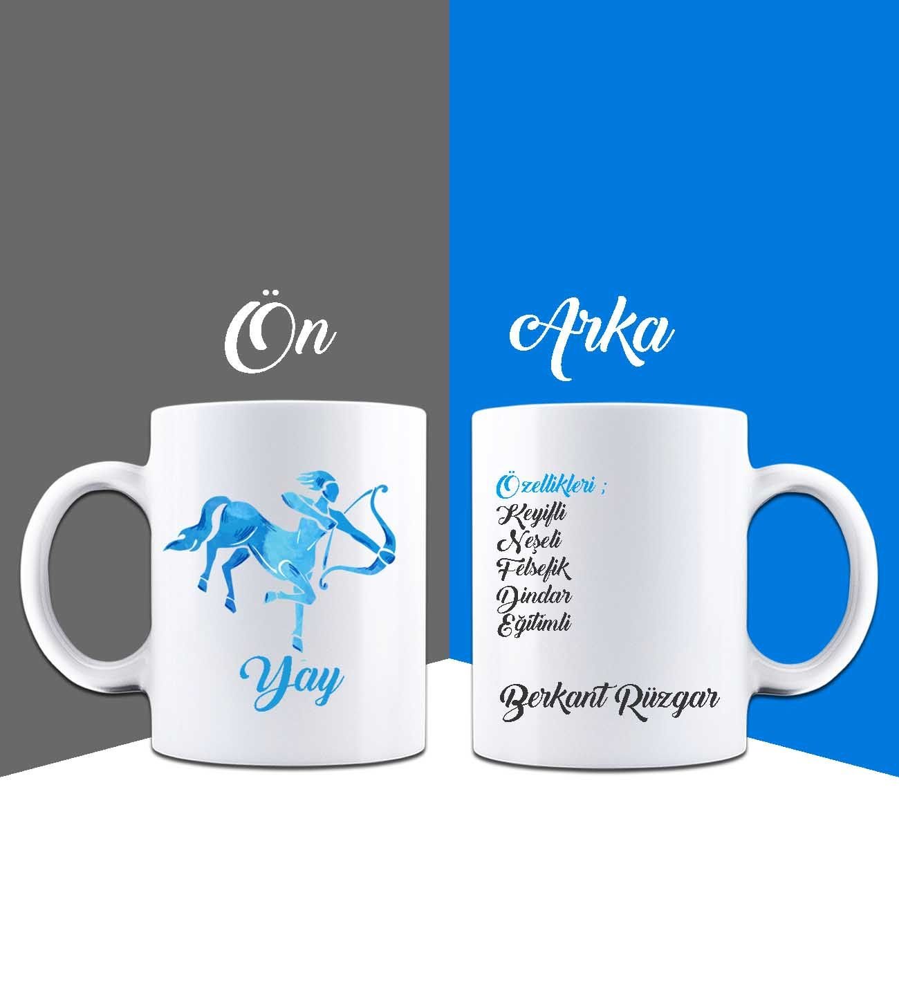 eJOYA Kişiye Özel Yay Burcu Kupa Bardak 85936