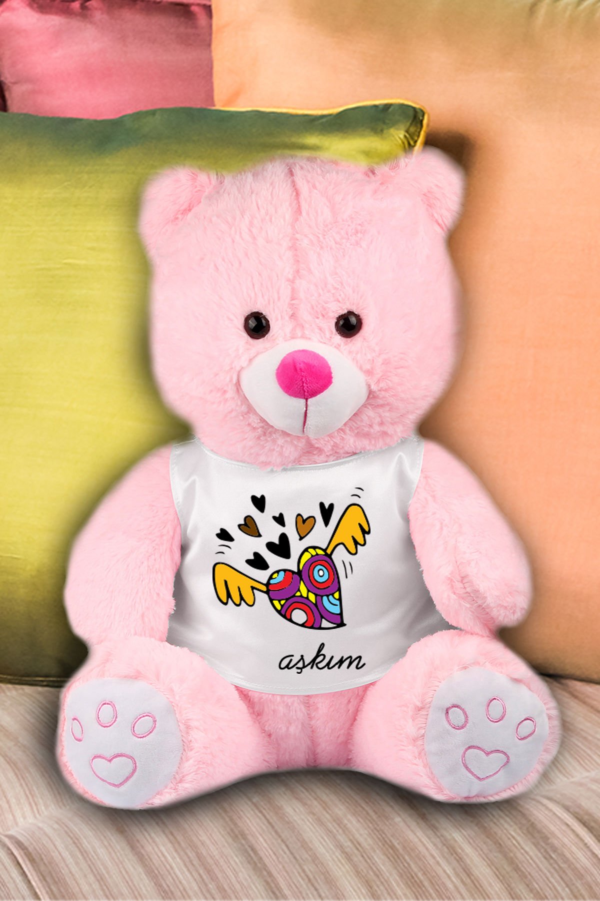 eJOYA Aşkım Temalı Peluş Ayıcık 45 cm 82228