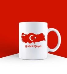 eJOYA Kişiye Özel Türkiye Kupa Bardak 85942