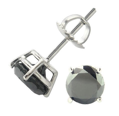 eJOYA Siyah Pırlanta Erkek Küpesi 0,25 ct 59313