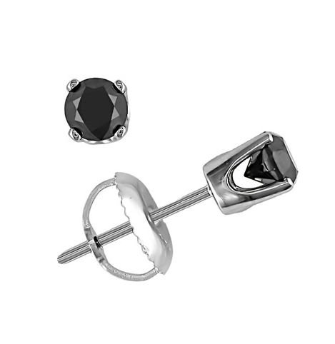 eJOYA Siyah Pırlanta Erkek Küpesi 0,10 ct 59314