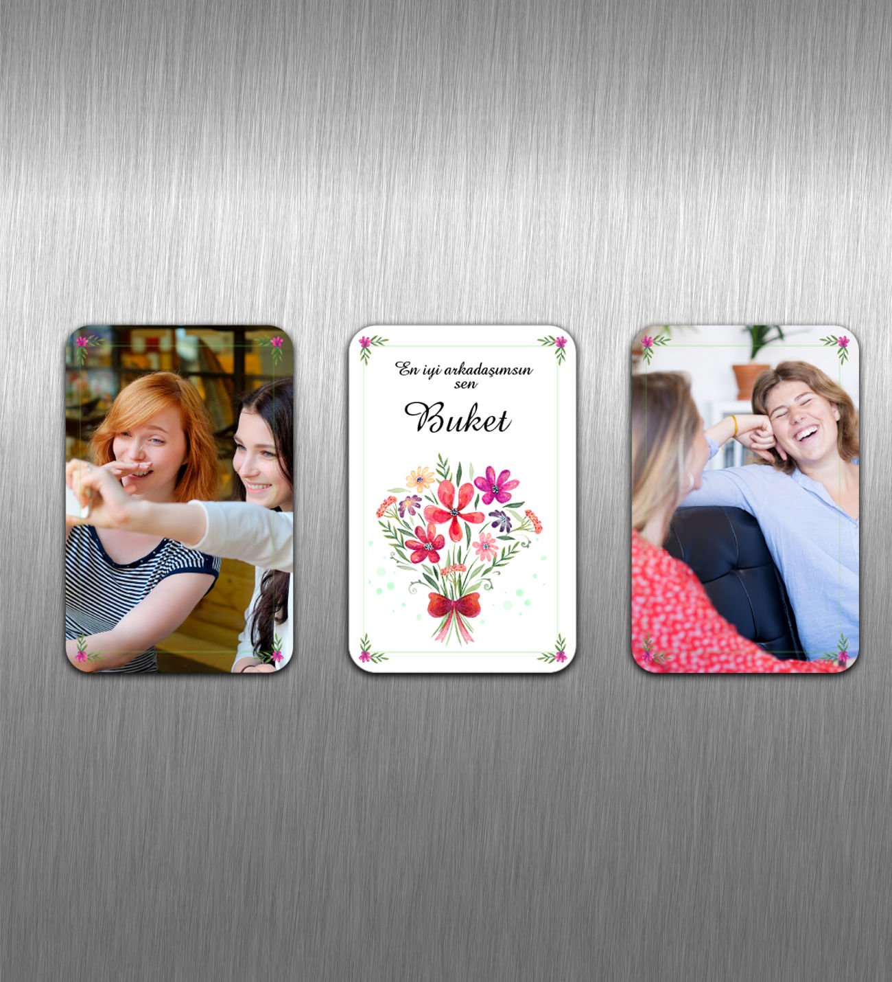 eJOYA Kişiye Özel Fotoğraflı Magnet Seti 83612