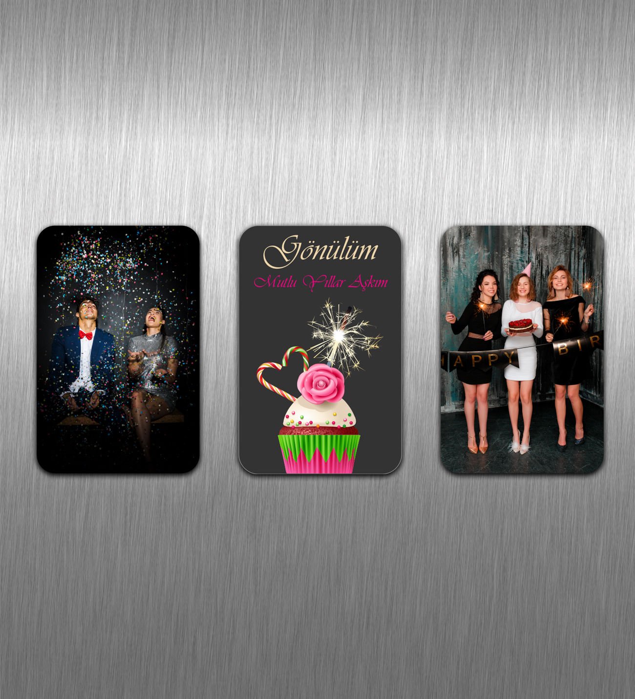 eJOYA Kişiye Özel Fotoğraflı Magnet Seti 83614