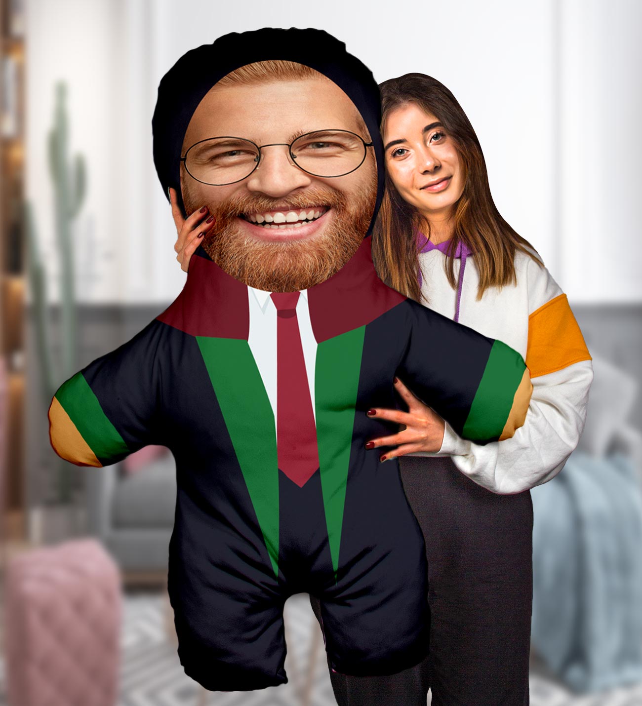 eJOYA Avukat Bey Peluş Oyuncak 100x80 cm 114825