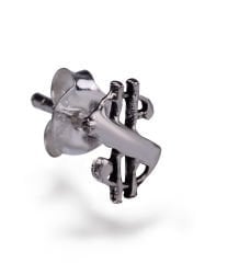 eJOYA Gümüş Dolar Erkek Küpesi 8 x 8 mm 73922