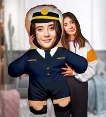eJOYA Pilot Hanım Peluş Oyuncak 100x80 cm 114827