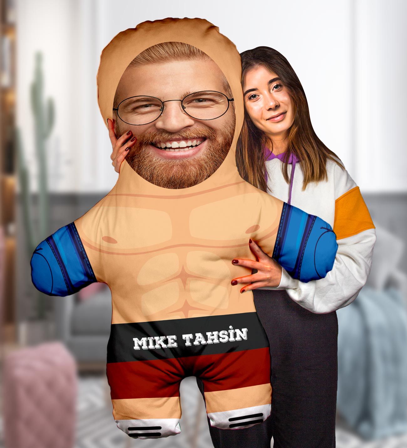 eJOYA Şampiyon Boksör Peluş Oyuncak 100x80 cm 114832