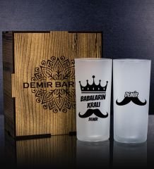 eJOYA Kişiye Özel Kutusunda 2'li Rakı Bardağı Hediye Seti 107245