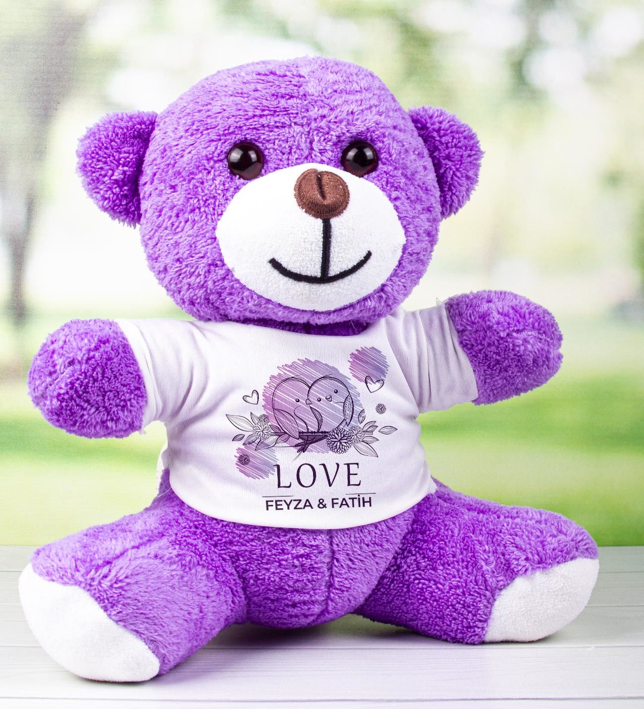 eJOYA Kişiye Özel İsimli LOVE Peluş Ayı 111987