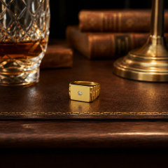 eJOYA  0,10 ct Pırlanta Erkek Yüzük 116585