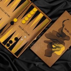 eJOYA Kişiye Özel Tasarım Premium Tavla Seti 114857