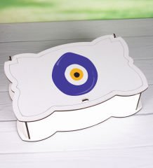 eJOYA Kişiye Özel Nazarlı Hoşgeldin Bebek Hediye Seti 89229