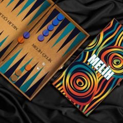 eJOYA Kişiye Özel Tasarım Premium Tavla Seti 114866