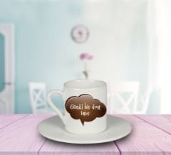 eJOYA Gönül Bir Dost İster Türk Kahvesi Fincanı 80909