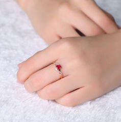 eJOYA Yakut ve Pırlanta Yüzük 79220