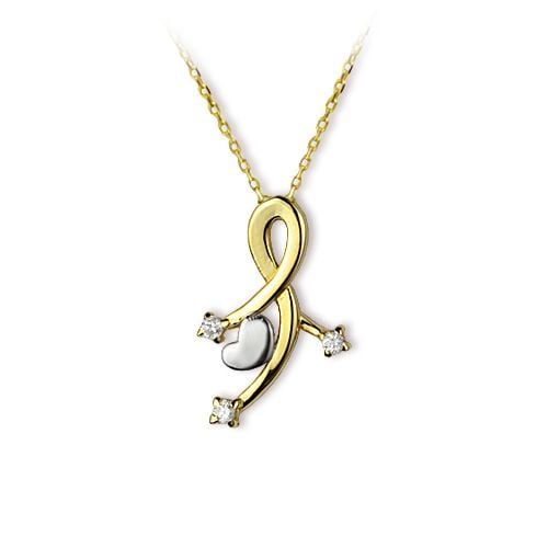 eJOYA Altın Kalpli Kolye 61678