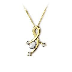 eJOYA Altın Kalpli Kolye 61678