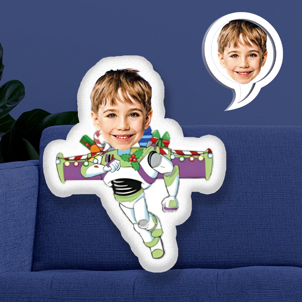eJOYA Kişiye Özel Fotoğraflı Çizgi Karakter Yastık 115595