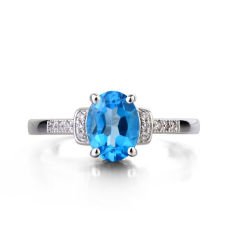 eJOYA Topaz ve Pırlanta Yüzük 79240