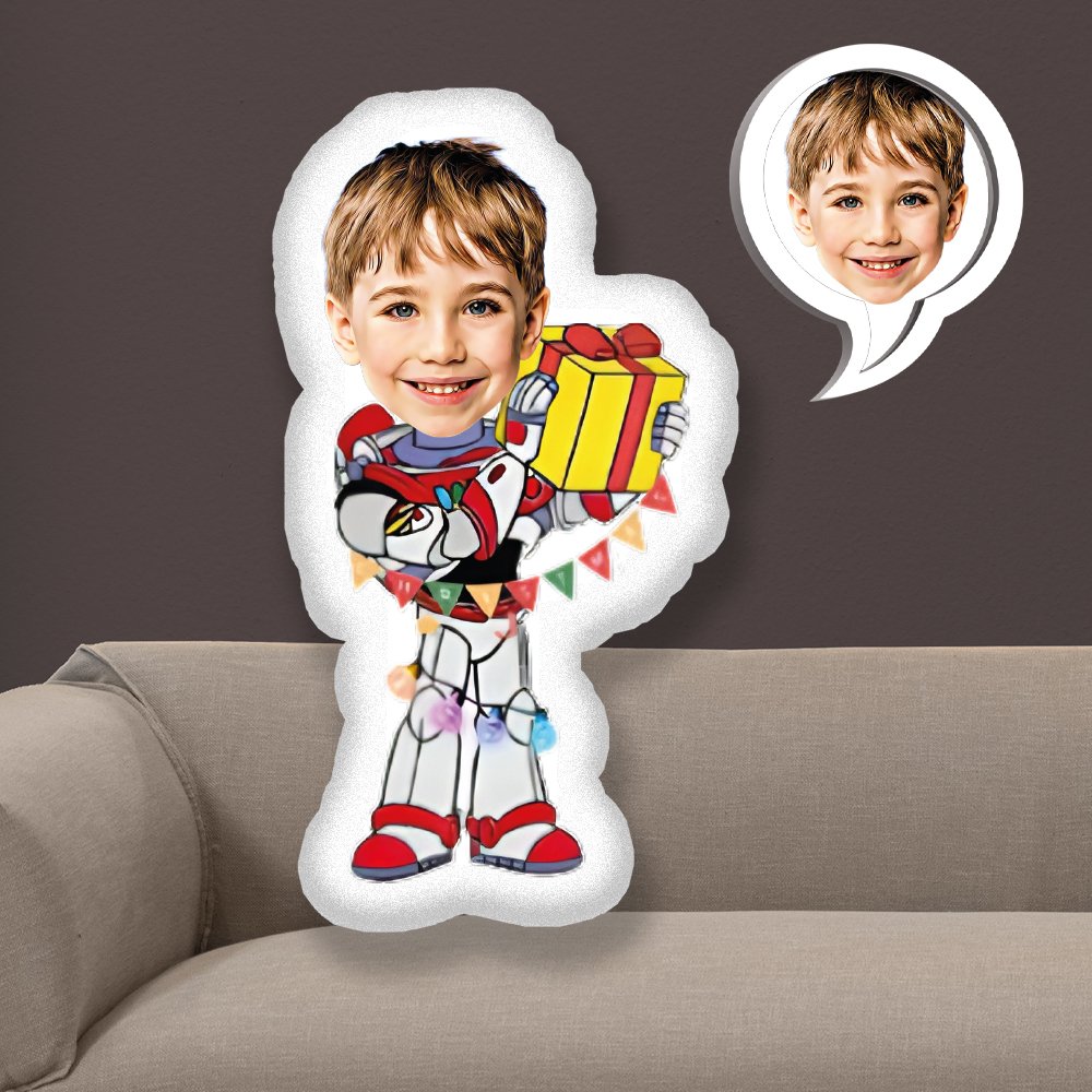 eJOYA Kişiye Özel Fotoğraflı Çizgi Karakter Yastık 115596