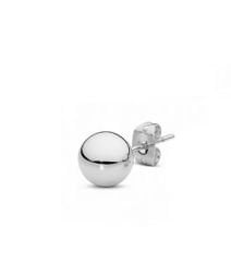 eJOYA 4 mm Top Gümüş Erkek Küpesi 78685