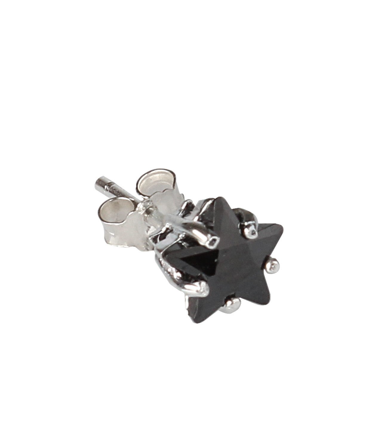 eJOYA Yıldız Gümüş Erkek Küpesi 6 x 6 mm 78711