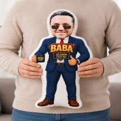 eJOYA Babalara Özel Peluş Oyuncak Yastık 116628