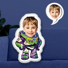 eJOYA Kişiye Özel Fotoğraflı Çizgi Karakter Yastık 115599