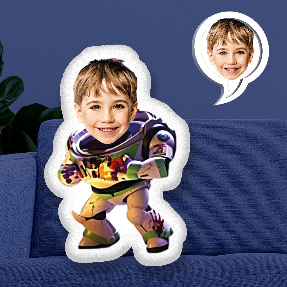 eJOYA Kişiye Özel Fotoğraflı Çizgi Karakter Yastık 115602