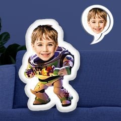 eJOYA Kişiye Özel Fotoğraflı Çizgi Karakter Yastık 115602