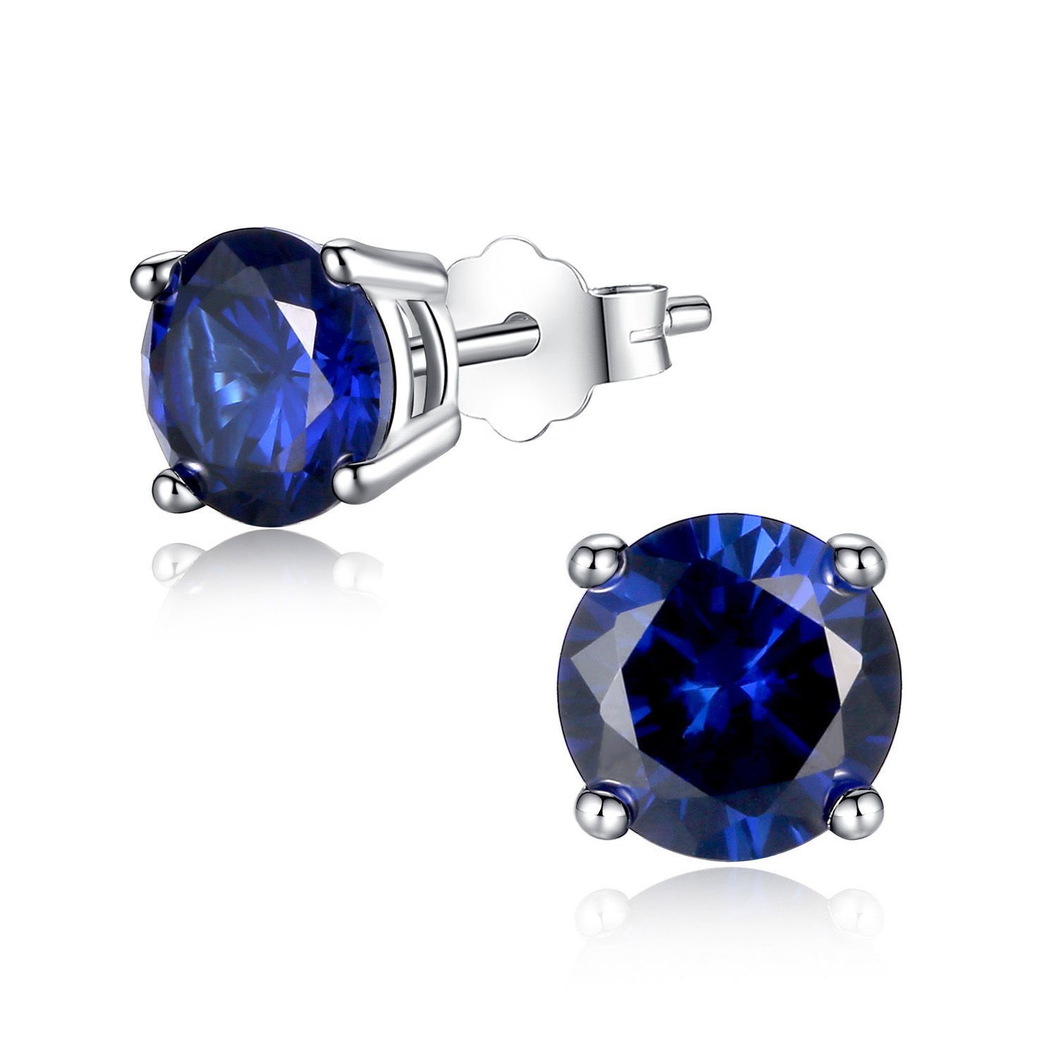 eJOYA 0,20 ct Safir Erkek Küpesi 78798