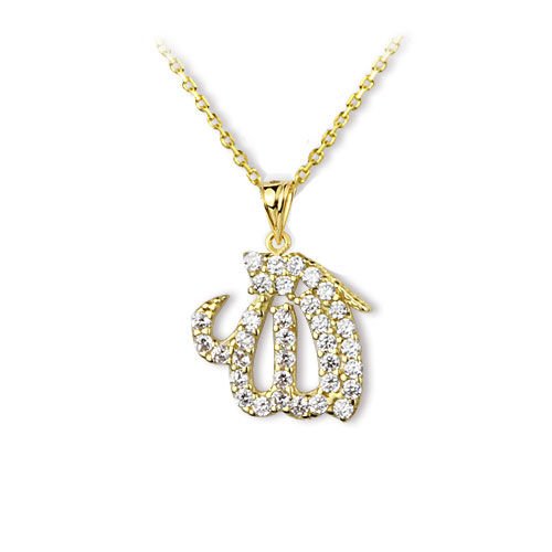 eJOYA Allah Altın Kolye 62515