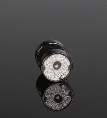 eJOYA Erkek Barbel Taşlı Küpe 79765