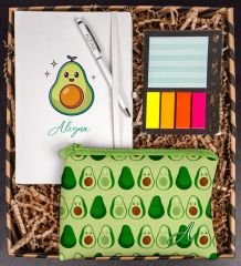 eJOYA Kişiye Özel Defter Kalem Kalemlik Ve Mini Organizer Ofis Kırtasiye Hediye Kutusu 111225