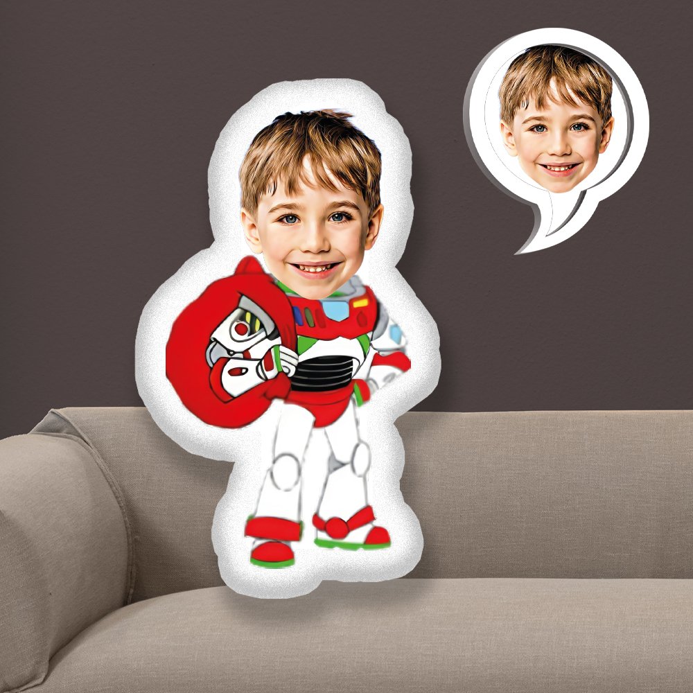 eJOYA Kişiye Özel Fotoğraflı Çizgi Karakter Yastık 115603