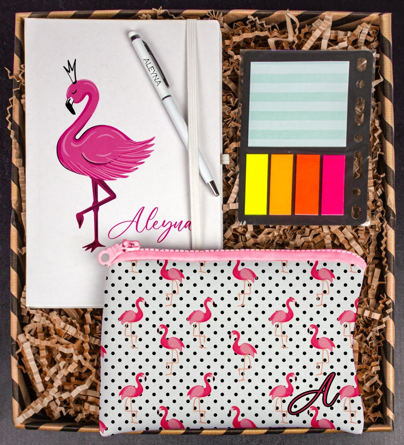 eJOYA Kişiye Özel Defter Kalem Kalemlik Ve Mini Organizer Ofis Kırtasiye Hediye Kutusu 111228