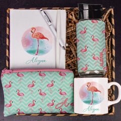 eJOYA Kişiye Özel Defter Kalem Matara Renkli Kupa ve Kalemlik Hediye Kutusu 111237