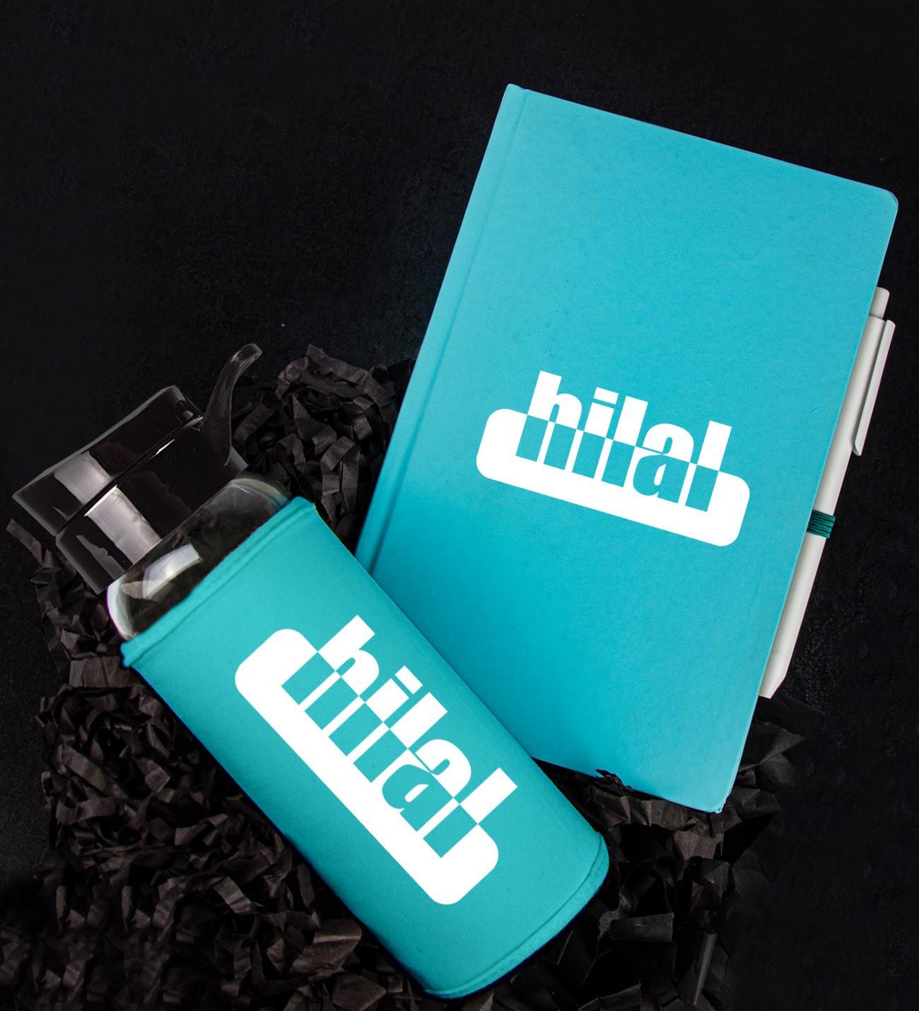 eJOYA Kişiye Özel Defter Kalem Ve Matara Hediye Seti 94239