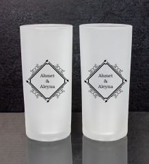 eJOYA Kişiye Özel 2'li Rakı Bardağı 111411