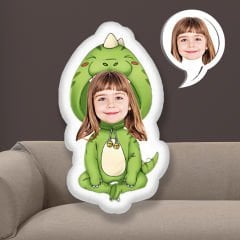 eJOYA Kişiye Özel Fotoğraflı  Sevimli Dino Yastık 115358