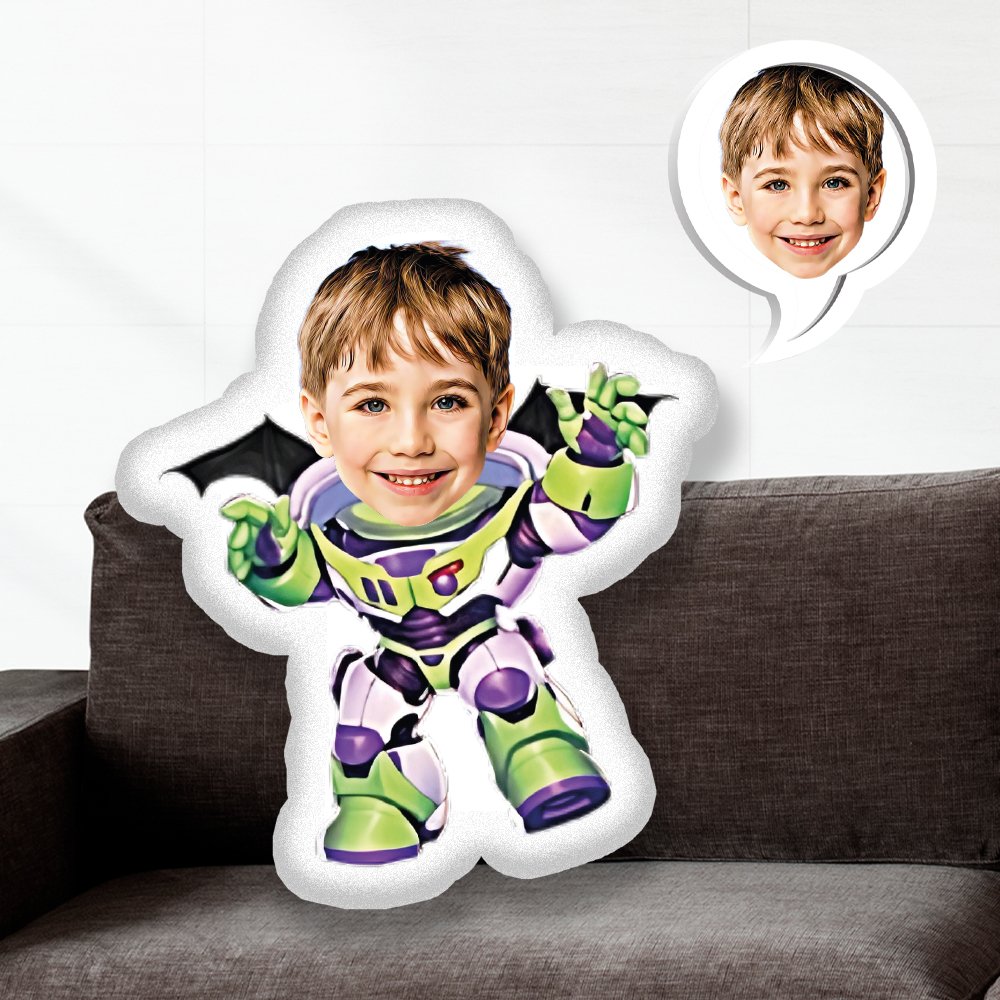 eJOYA Kişiye Özel Fotoğraflı Çizgi Karakter Yastık 115608