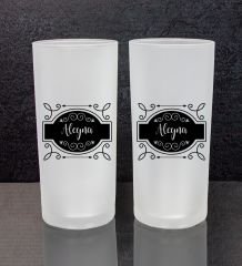 eJOYA Kişiye Özel 2'li Rakı Bardağı 111415