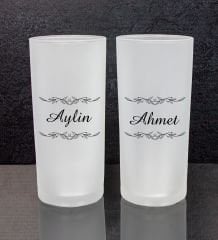 eJOYA Kişiye Özel 2'li Rakı Bardağı 111418