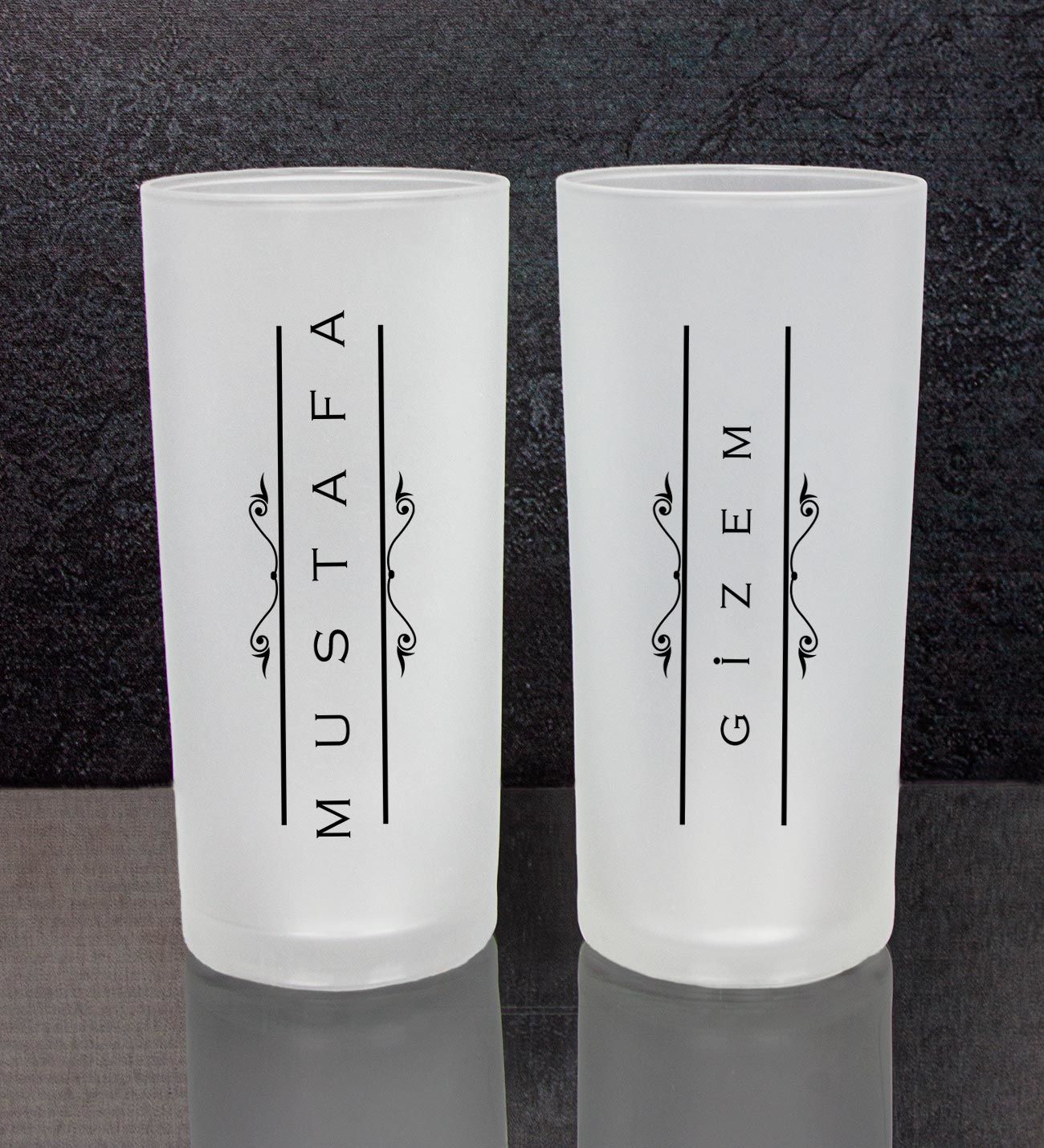 eJOYA Kişiye Özel 2'li Rakı Bardağı 111419