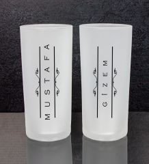 eJOYA Kişiye Özel 2'li Rakı Bardağı 111419