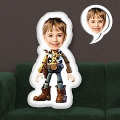 eJOYA Kişiye Özel Fotoğraflı Toy Story Kovboy Yastık 115610