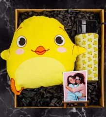 eJOYA Kişiye Özel Fotoğraflı Ve Peluş Oyuncaklı Hediye Kutusu 107119